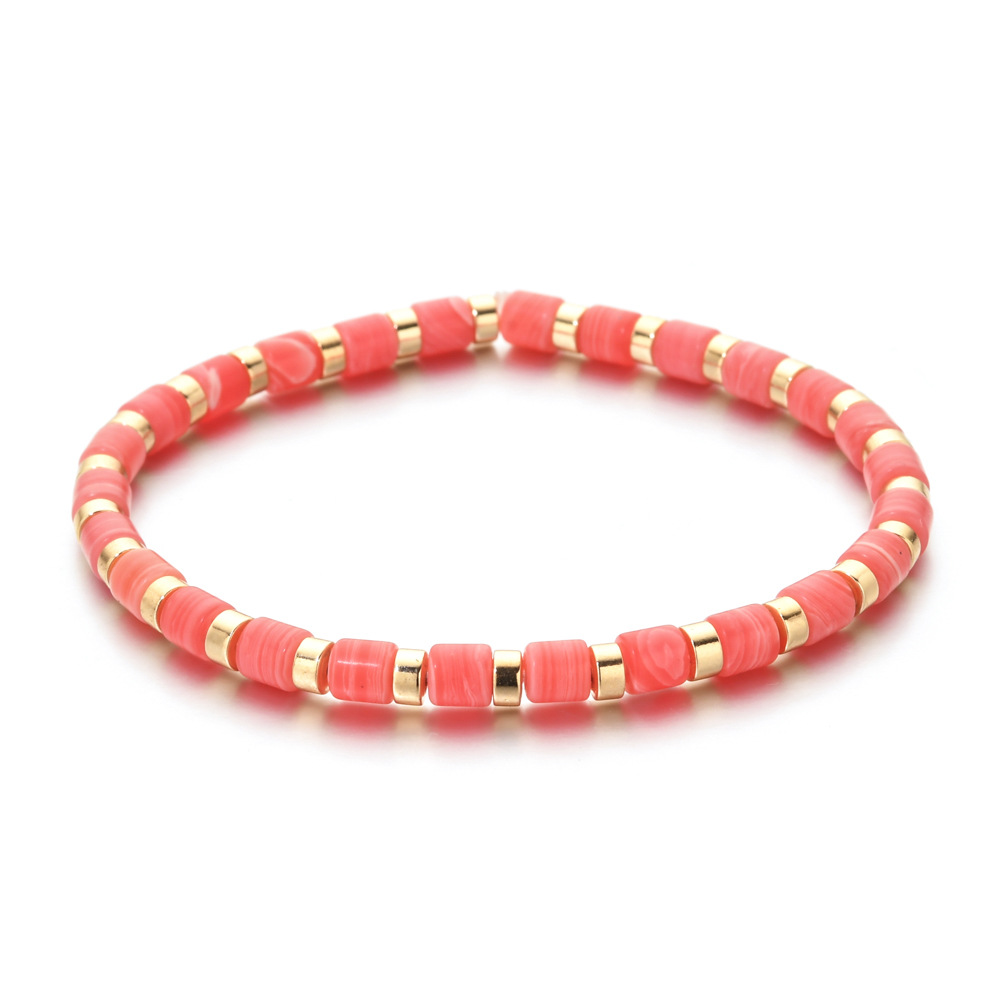 10g Weight Bracelets Classification Natural Stone Chain Material Beaded Chain Chain Type 1 Piece Quantity Daily Occasion natural stone, Agate Material Geometric Pattern All Seasons Season Women's Gender Ethnic Style Style Ethnic Style Geometric Natural Stone Agate Beaded Chain Bracelets In Bulk 4
