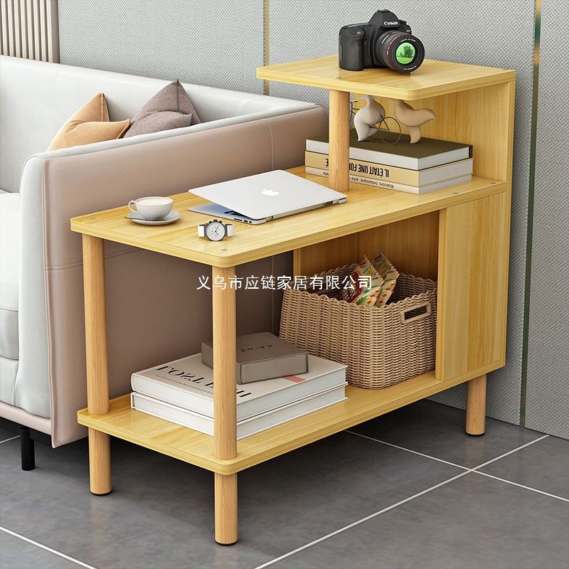 Small Apartment Simple Side Cabinet Coffee Table Bedside Table Home Bedroom Small Coffee Table Sofa Side Table Girl's Room Bedside Table