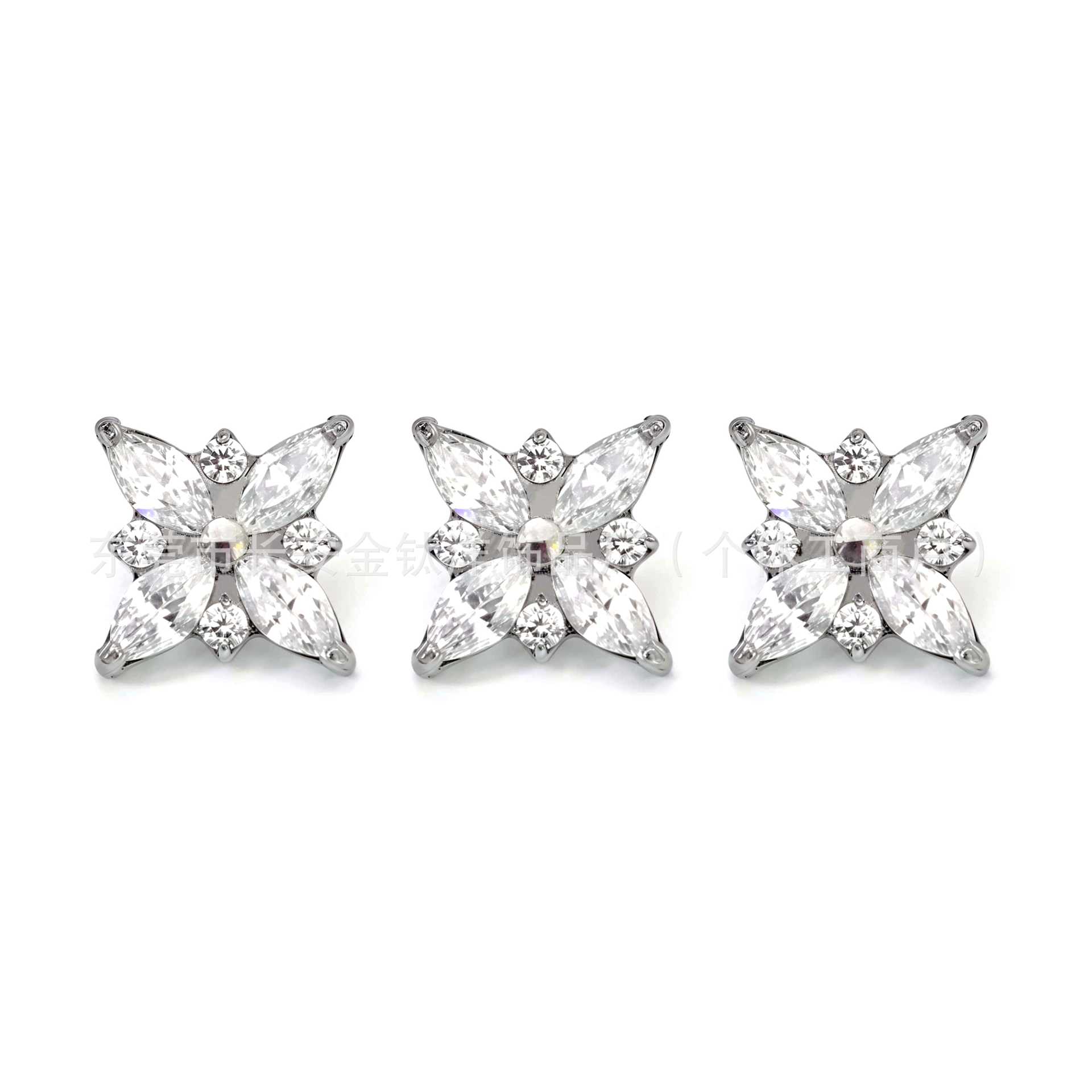 Pointed titanium steel lip stud product view