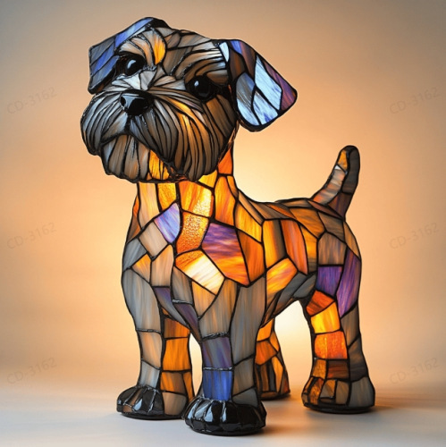跨境Cat Lamp-Dachshund Lamp-Bigfoot Lamp树脂雕像LED灯摆件|undefined