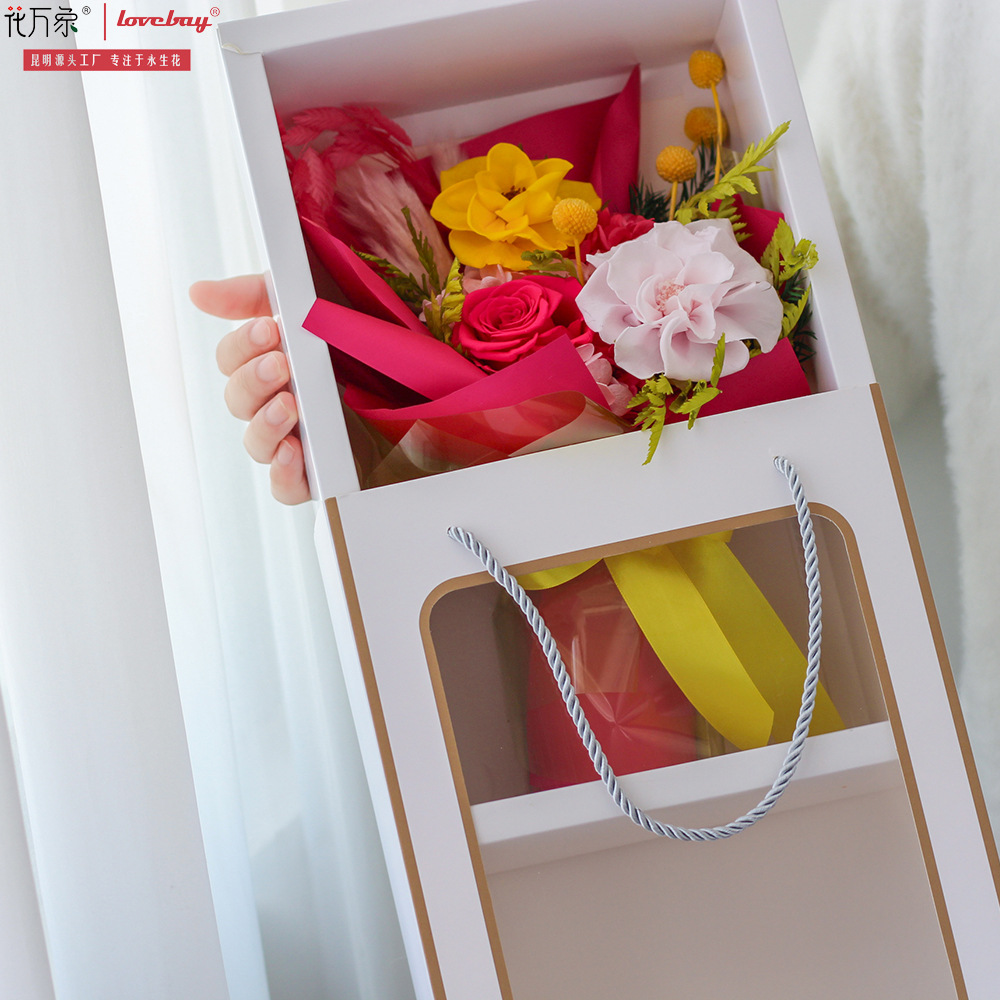 Flor de la eternidad, regalos de día de San Valentín, flores de rosas, regalos de Navidad, al por mayor, novia.