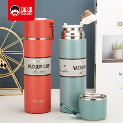 匡迪1062新款全鋼蓋316不鏽鋼運動保溫杯 吊帶子彈頭水杯可印logo