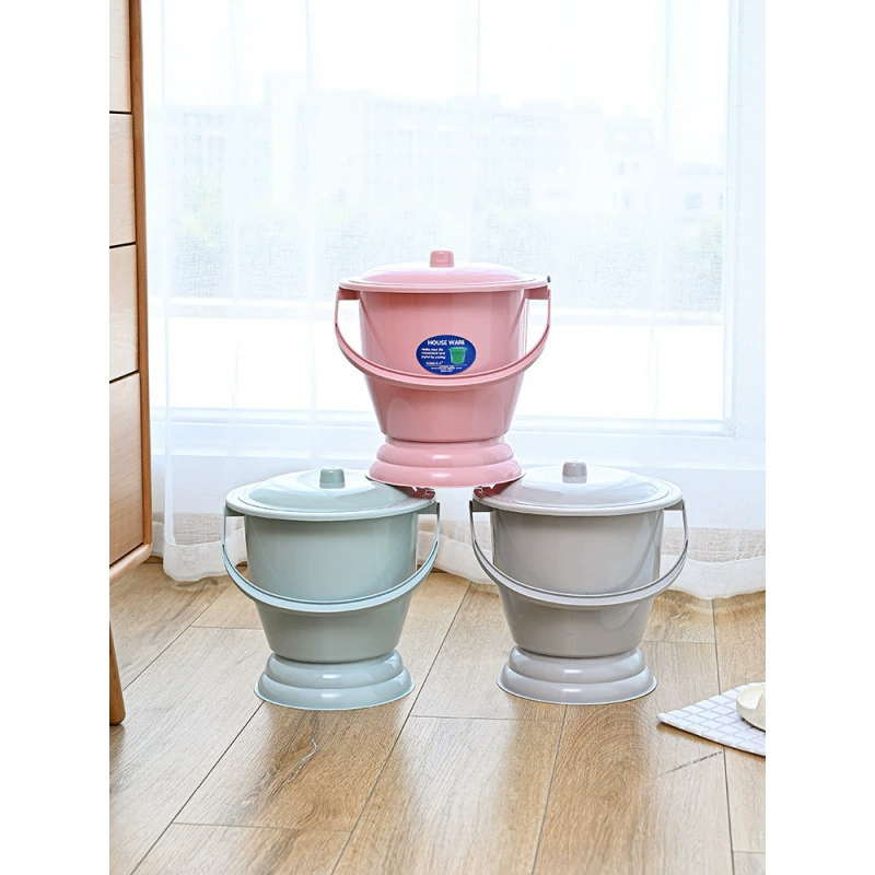 Утолщенный нескользящий бытовой писсуар для беременных, ночник, писсуар, традиционный дизайн на высоких ножках.