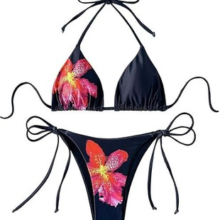 (Cross-border trading), summer belt, swimwear, sexy trend set, 3D, backless