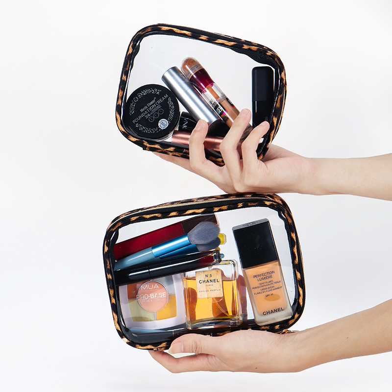 Spot al por mayor nueva bolsa cosmética, cepillo cosmético, bolsa de almacenamiento de viaje portátil de gran capacidad, inspección de viaje en el aeropuerto
