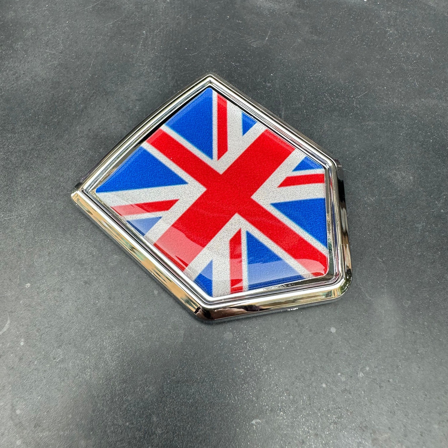 Amazon bandera nacional logotipo de automóvil de metal 3D estereoscópico bandera nacional auto etiqueta pegatinas mini etiqueta transfronteriza