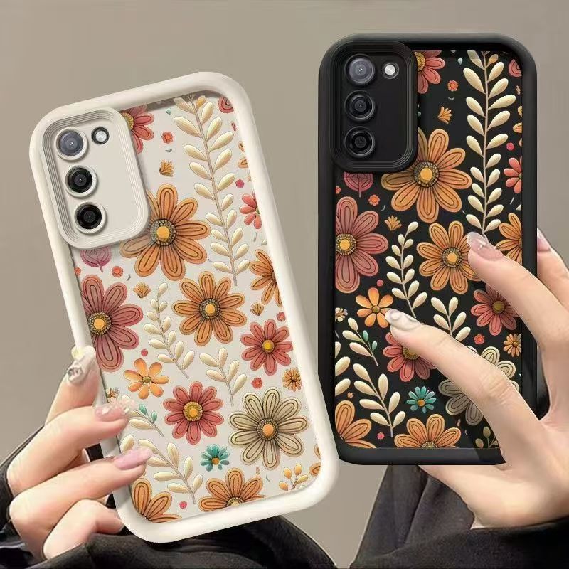 Suitable for Samsung A15/A55 Daisy Bouquet S24Ultra/S23Fe Mobile Phone Case S22 Simple A24/A23