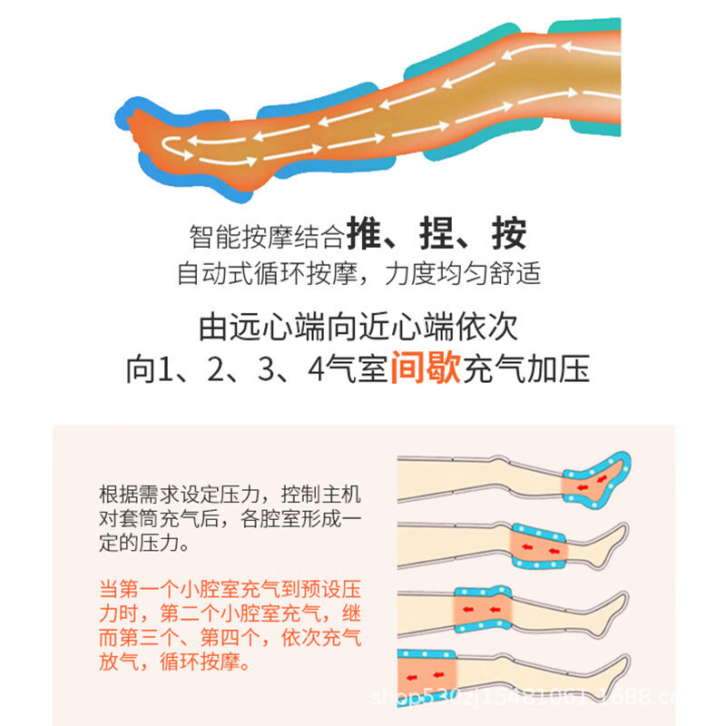空気波圧力マッサージ器静脈怒張脚部気動マッサージ器腕脚部足治療機メーカークロスボーダー|undefined