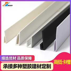 新型pvc异型材板材包边卡条家装建材封边装饰条pvc塑胶挤出异型材