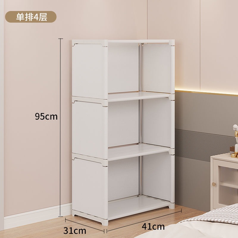 gabinete de almacenamiento a prueba de polvo bolsas de dormitorio domésticas multicapa de gran capacidad simple bolsas de gran tamaño almacenamiento multifuncional estante de almacenamiento