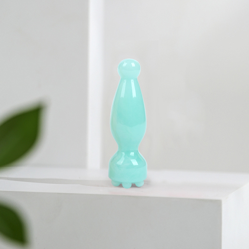 Lopa pequeño ojo músculo varilla masajeador facial acupuntura varilla facial yoga belleza elevación aceite esencial herramienta de combinación