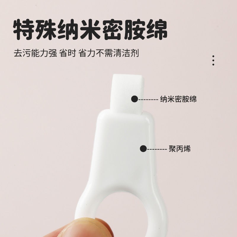 新しいタイプの子供の清潔な歯のスポンジは歯の垢の歯の歯の菌のぶちを拭いて神器のミクロンのナノメートルを取り除きます。|undefined