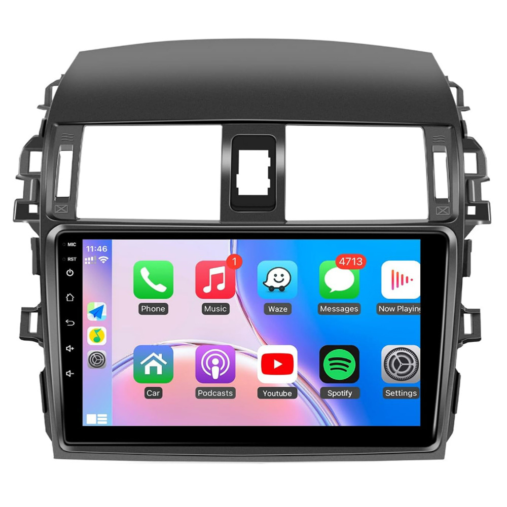 9inch Car Android Large Screen with Carplay Suitable for 2009-2013 Corolla Large Frame Player