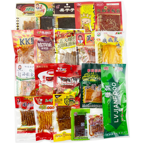 Snack Nostalgia 8090 Spicy Stick Bulk Purchase Childhood Spicy Chips Wholesale Childhood Spicy Stick Gift Pack The Taste of Childhood