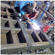 钣金机架焊接加工山东厂家加工大型设备铝合金钢结构件机架焊接