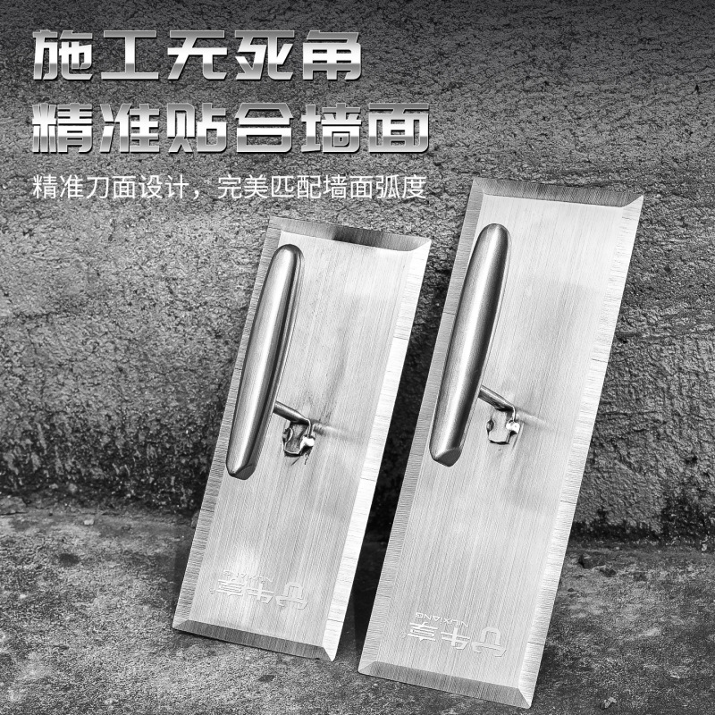 工業用グレードの石積み特別なパテ左官ナイフ新しい厚みのある耐摩耗性ステンレス鋼石膏ボード左官ナイフ|undefined