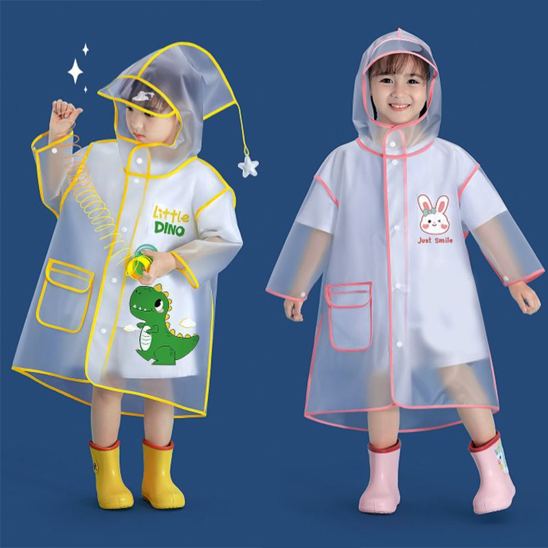 かわいいポンチョ防水レインコートリピーター子供用レインコート大小子供幼稚園ベビーレインコートポンチョつば雨|undefined