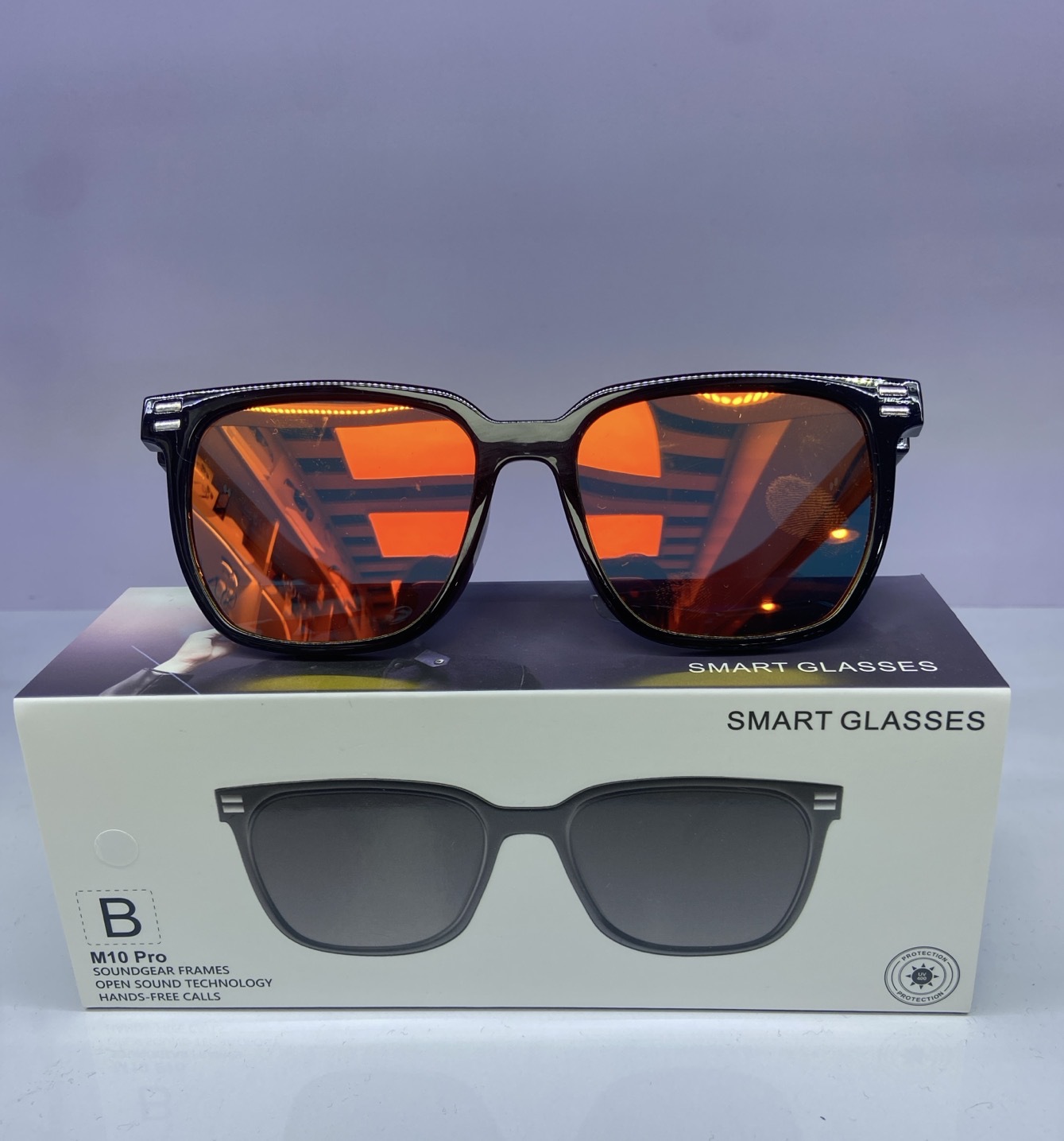 Gafas de sol inteligentes con traductor ia audio bluetooth_voghion.com