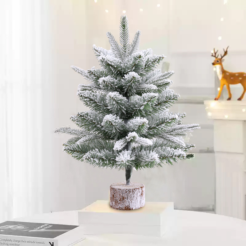 2025 新しい小さなクリスマスツリークリスマス装飾デスクトップ装飾品シーンレイアウトホームミニシミュレーションツリー|undefined