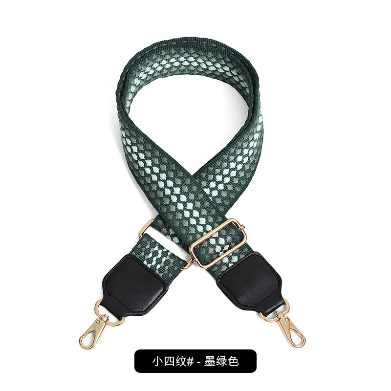 작은 네 줄 - 진한 녹색