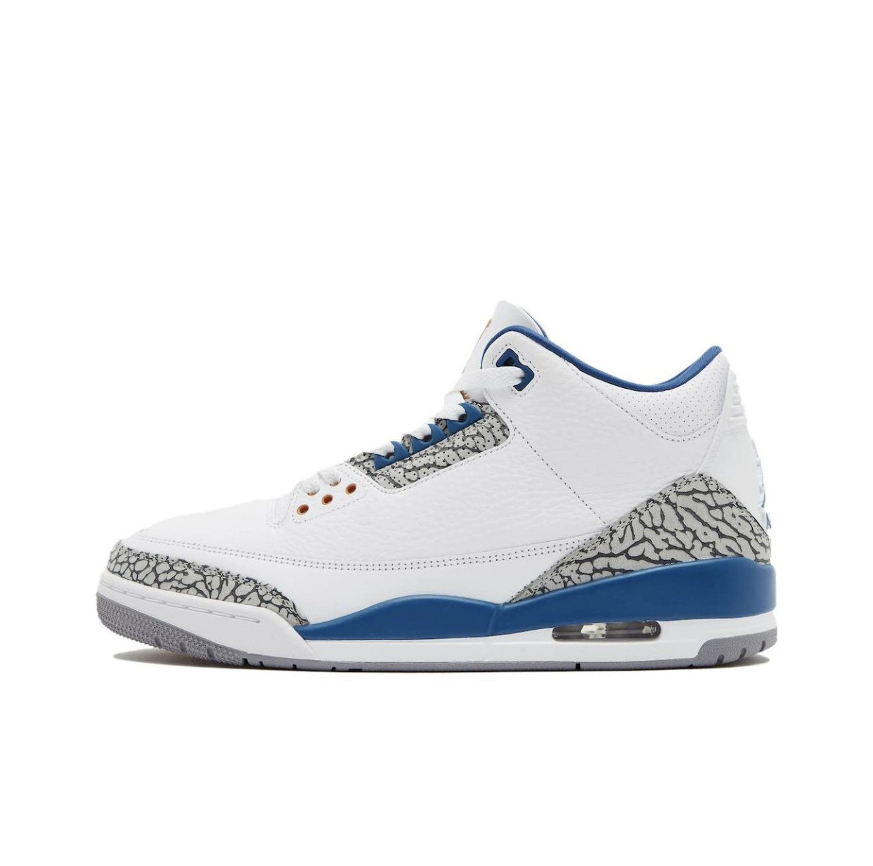 Putian Junyuan AJ3 Zapatillas de baloncesto de combate real Fujiwara Hiroshi Racing North Carolina Blue Sakura Polen Joe 3 hombres y mujeres cojín de aire blanco rojo