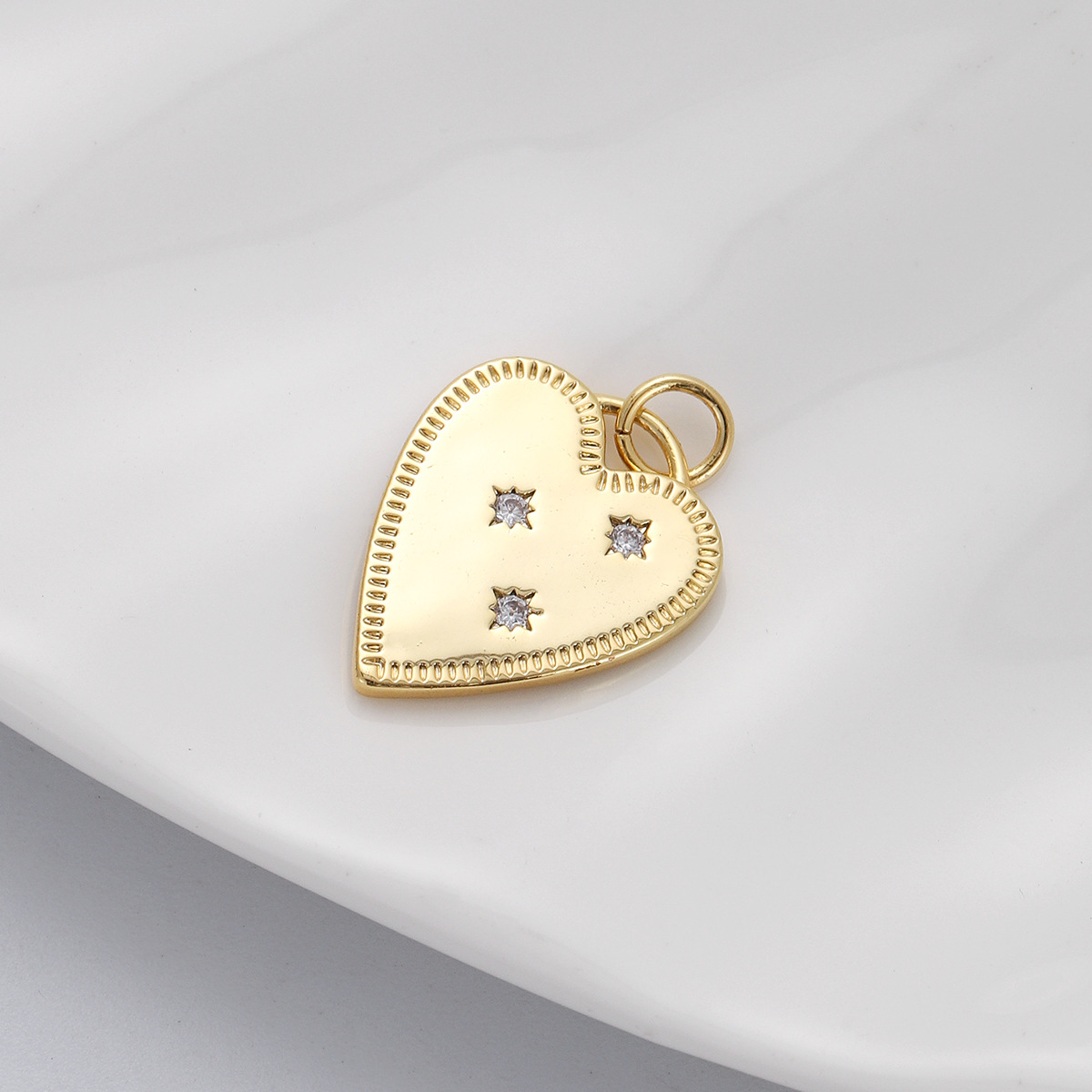 8g Weight Pendant, Chain Jewelry Making Type Zircon Inlay Material DIY Jewelry Accessories Classification 1 Piece Quantity Copper Material Geometric, Star, Moon Pattern Plating, Inlay Design Simple Style Style 1 Piece Copper Zircon Geometric Star Moon Pendant Chain 27