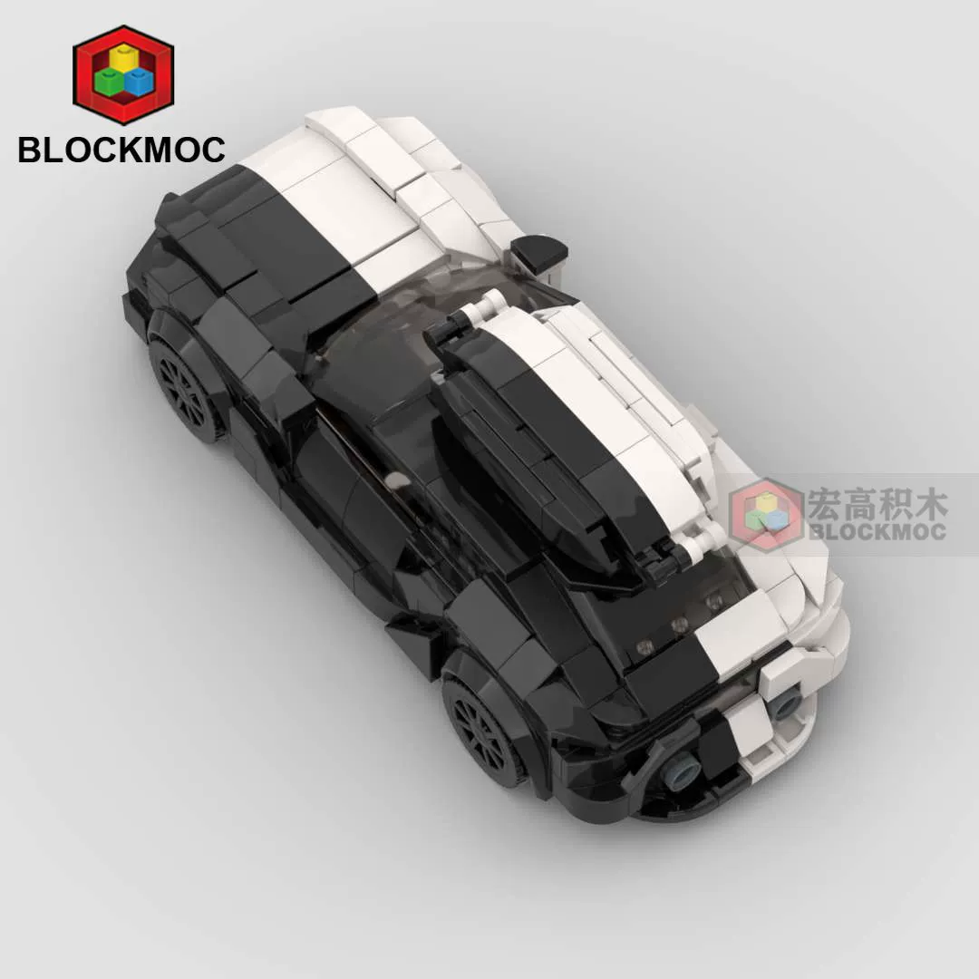 Конструктор Lego Audi RS6, гоночная модель из кирпичиков 16.4×7×6 см — обучающая игрушка и подарок