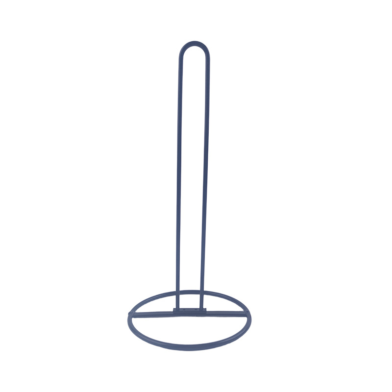 Suministro transfronterizo de portarrollos de papel de estilo minimalista nórdico, soporte de hierro para rollos de papel de cocina sin perforaciones, específico para la cocina y uso doméstico.