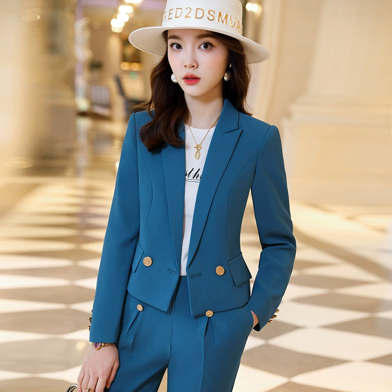 Quality short autumn classic suit jacket for leisure, Chanel style
