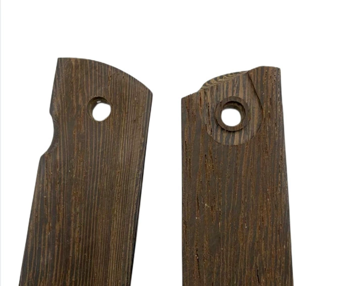 Заказ бесплатных модернизированных винтов, рукоять рукоятка 1911Grips, твердая древесина венге лог, ЧПУ производство и другое