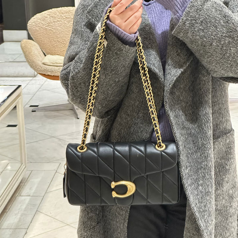 Koujia 2025 Version Tabby26 Quilted Wine Bag Chain Shoulder Bag Crossbody Bag Handbag Women's Bag