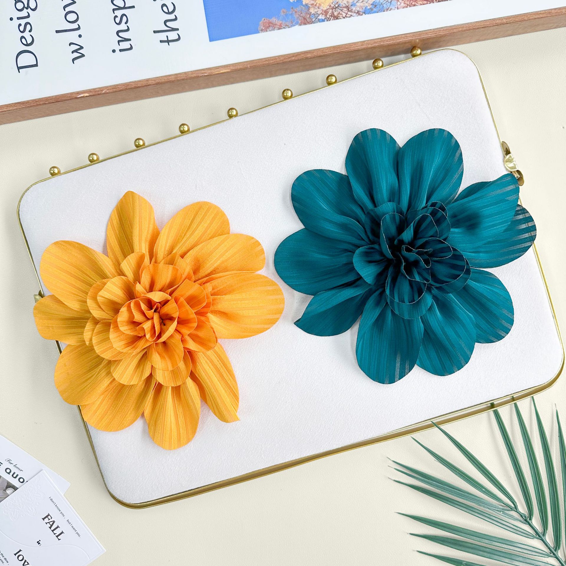 18cm simulación de flores hechas a mano, ropa, bolsas, accesorios, ropa, accesorios para el hogar, accesorios de coincidencia en línea