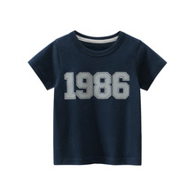 2024夏季韩版童装批发 男童短袖T恤衫儿童半袖 宝宝衣服一件代销