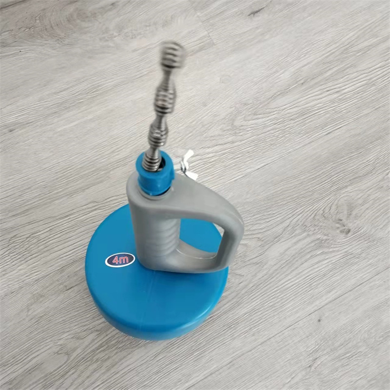 Inodoro doméstico de manivela, dragador de tuberías de cocina, inodoro doméstico, dragador de inodoro, herramienta de dragador de alcantarillado image 12