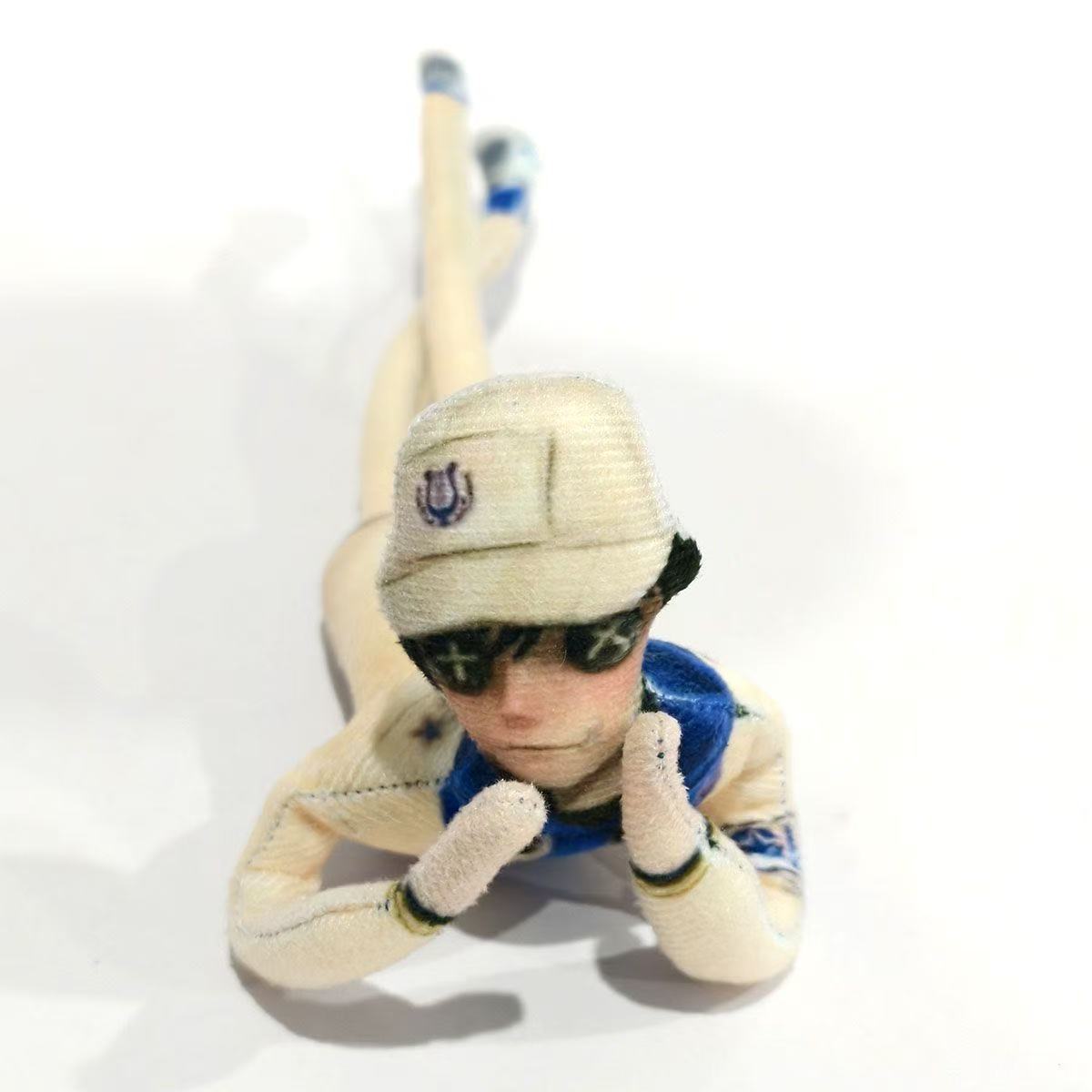 The Fifth Personality's New Mercenary E-Sports Leather Doll Has Ultra-Fine Hands and Feet with Movable Plush Dolls with Wires