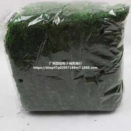 仿真花配件材料干苔藓 900克一袋 人造花盆栽装饰苔藓 青苔批发