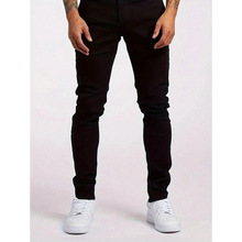 O 73044 Slim High Waist Black Jeans ����������ɫţ�п�