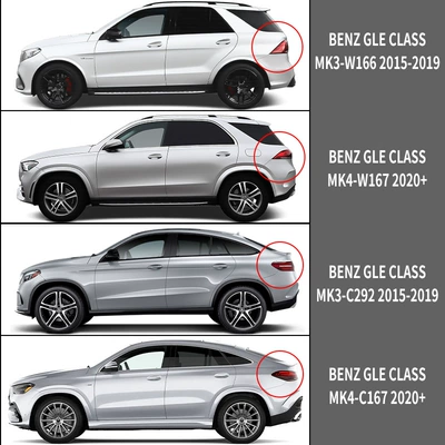 Rain shield, Rain Eyebrow Benz Gle