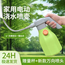 电动喷壶浇花洗车2L喷水壶园艺消毒自动浇水喷雾器