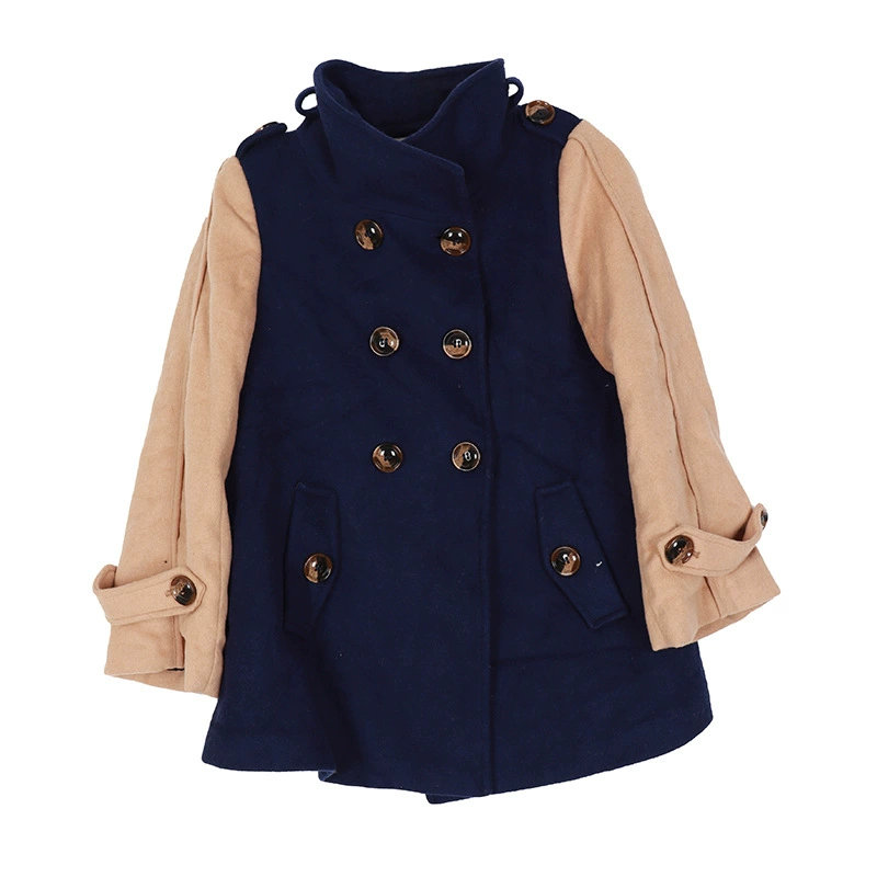 Long woolen coat, wholesale, mid-length, oversize, increased thickness