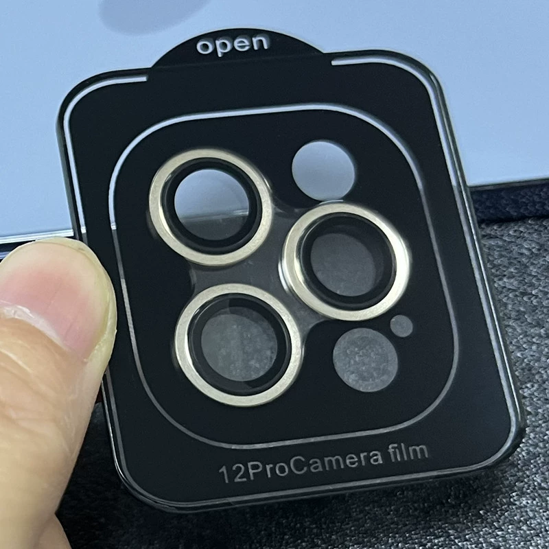 Camera Lens Protector (Apple) iPhone 17 / 17 Pro Max Compatible, Metal Ring, Geolocation Function