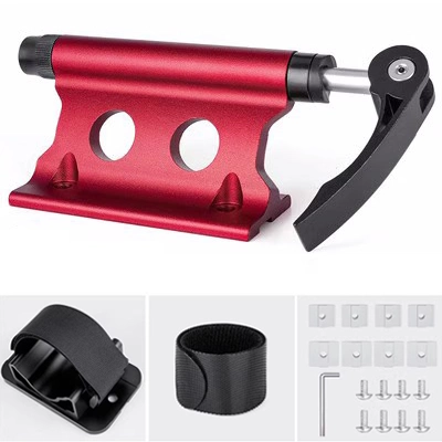 Luggage Rack Carrying Road Bike | Car bike rack - quick-release-red-set-roof-mount