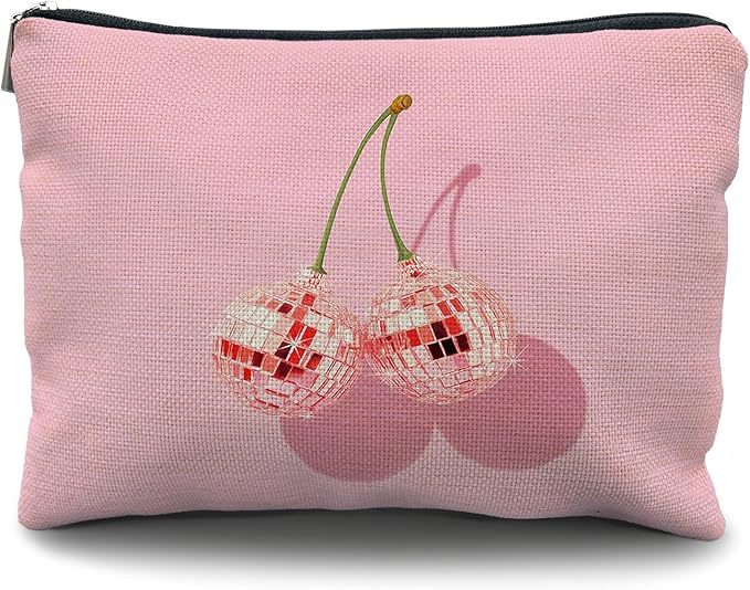 Amazon bolsas de lavado transfronterizas personalizadas impresión de doble cara lino de gran capacidad bolsas de accesorios de belleza fabricantes al por mayor