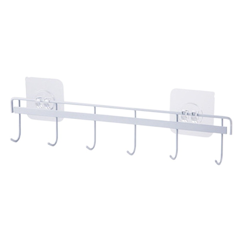 Hook Strong Viscose Wall Hanging Wall Bathroom Kitchen Punch-Free Towel Bathroom Stainless Steel Hanger Hanger
