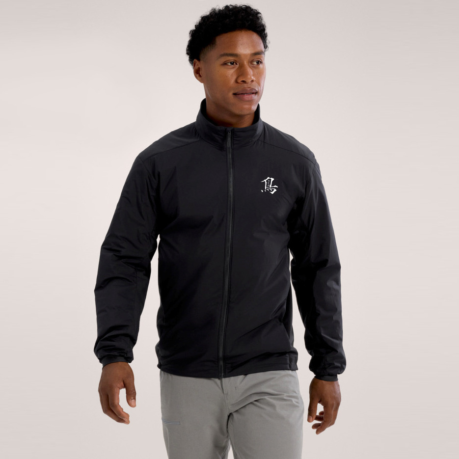 Dropshipping 2025 Classic Astro Boy New Birdhouse Embroidered Logo Lightweight Stand Collar Cold-Proof Cotton Jacket for Men