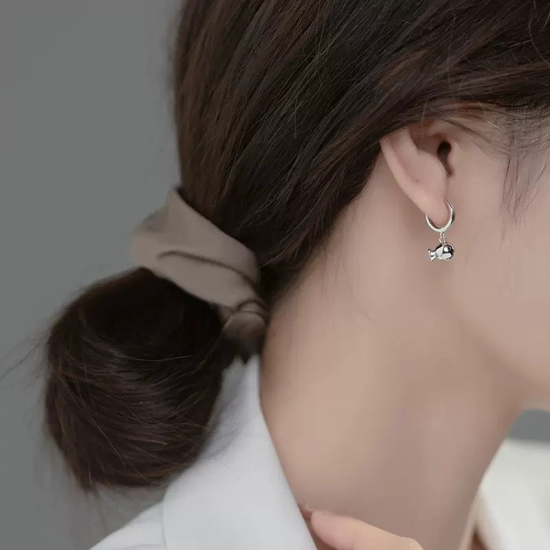 Cute Little Fish Earrings for Women, Fashionable, Simple and Cute Short Earrings, Earrings for Women, 2024 New Gifts