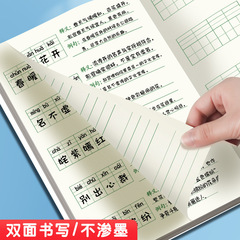 a5小學生成語積累本二三五年級詞語摘抄本漢字帶拼音作業本子批發