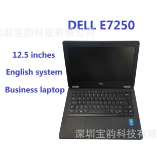 Cross-Border Export Laptop E7250 5Th Generation Thin and Light Portable 12.5inch Business Office Computer Laptop