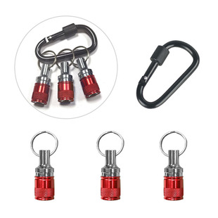 WD new SDS handle mountaineering buckle color sleeve extension rod 1/4 "batch head quick change key chain