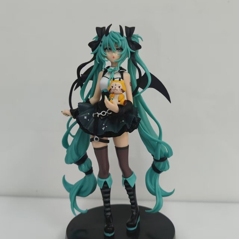 初音未来恶魔款手办小浣熊X小恶魔miku洛丽塔手办模型生日礼物|undefined